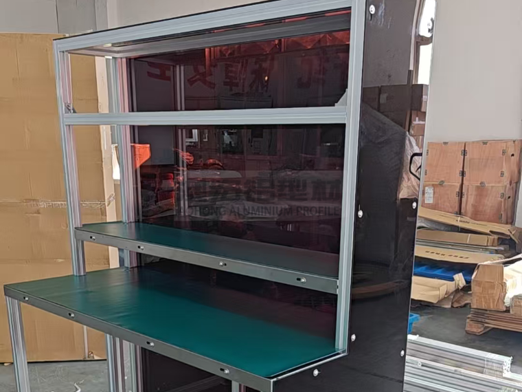 工業生產鋁型材架子安裝如何提升精度？-澳宏工業鋁型材